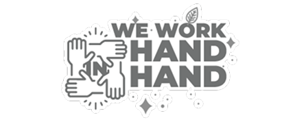 We work hand in hand